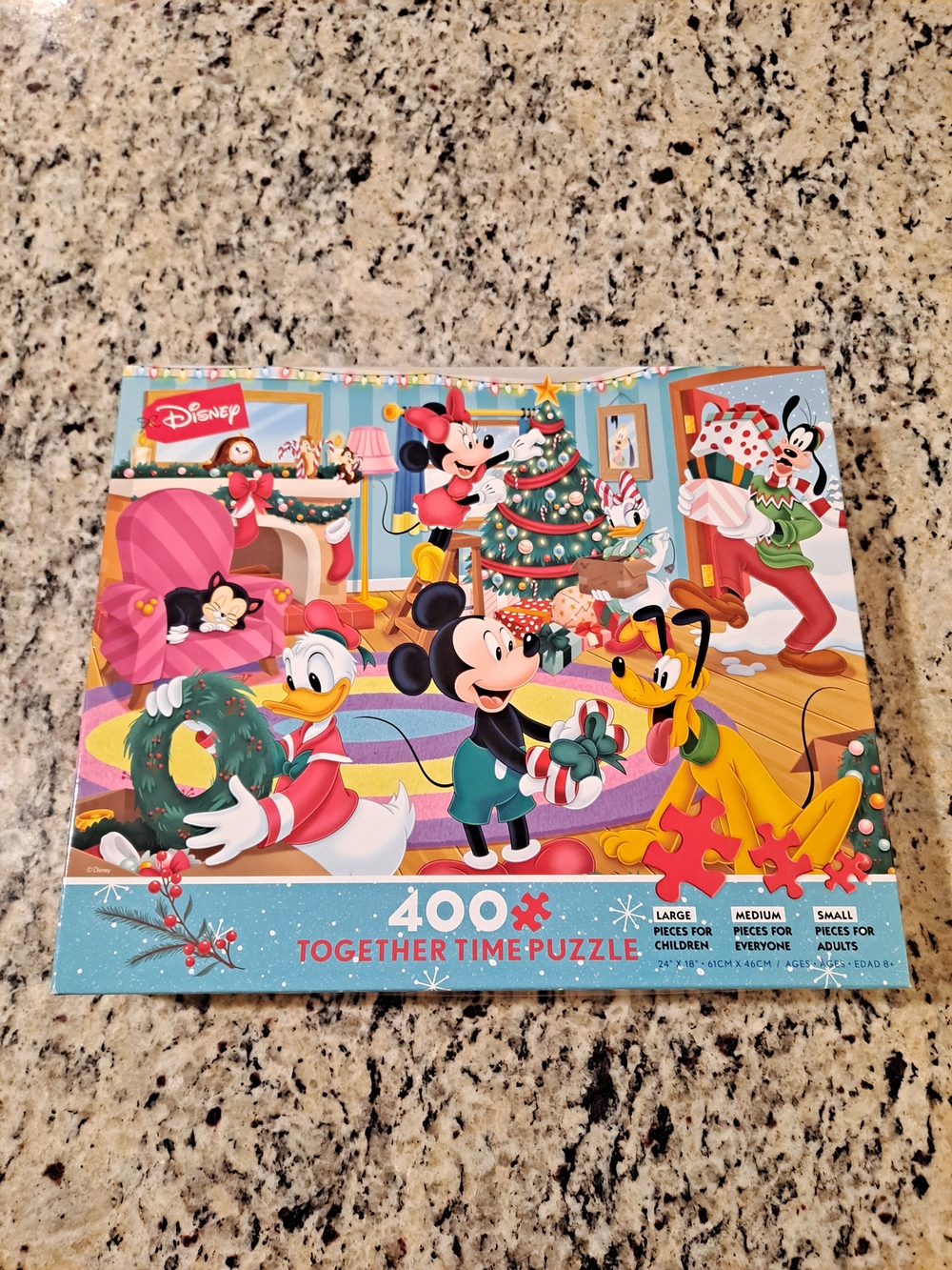 Disney Mickey & Friends Together Time 400 Piece Family Jigsaw Puzzle by Ceaco